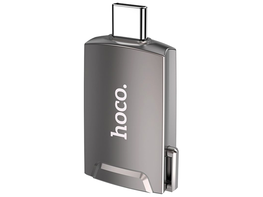 Переходник Hoco UA19 Easy flow Type-C to HDMI adapter Цвет Серый