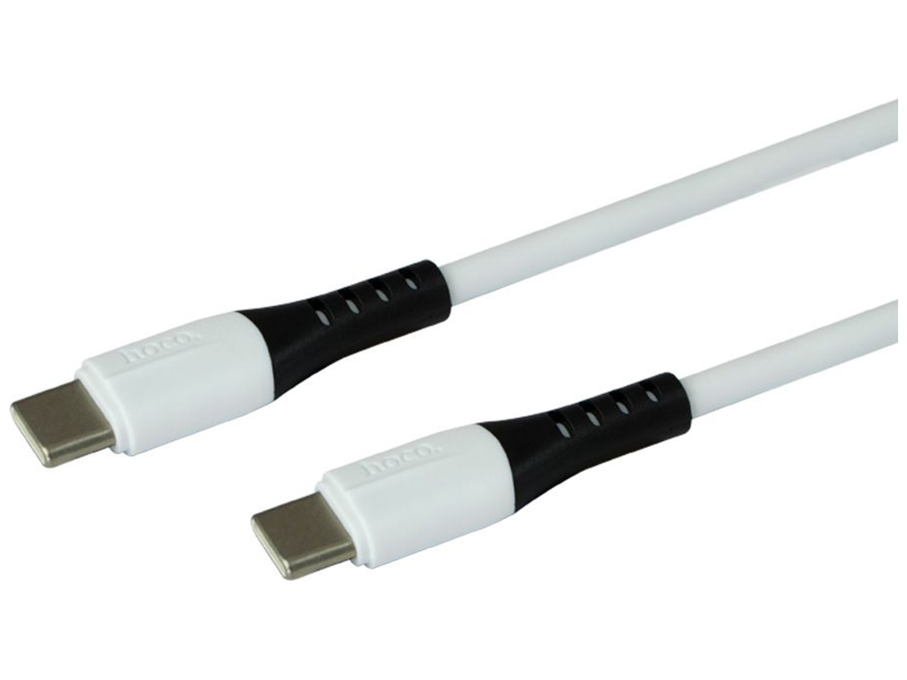 Кабель USB Hoco X82 60W Type-C to Type-C Цвет Белый