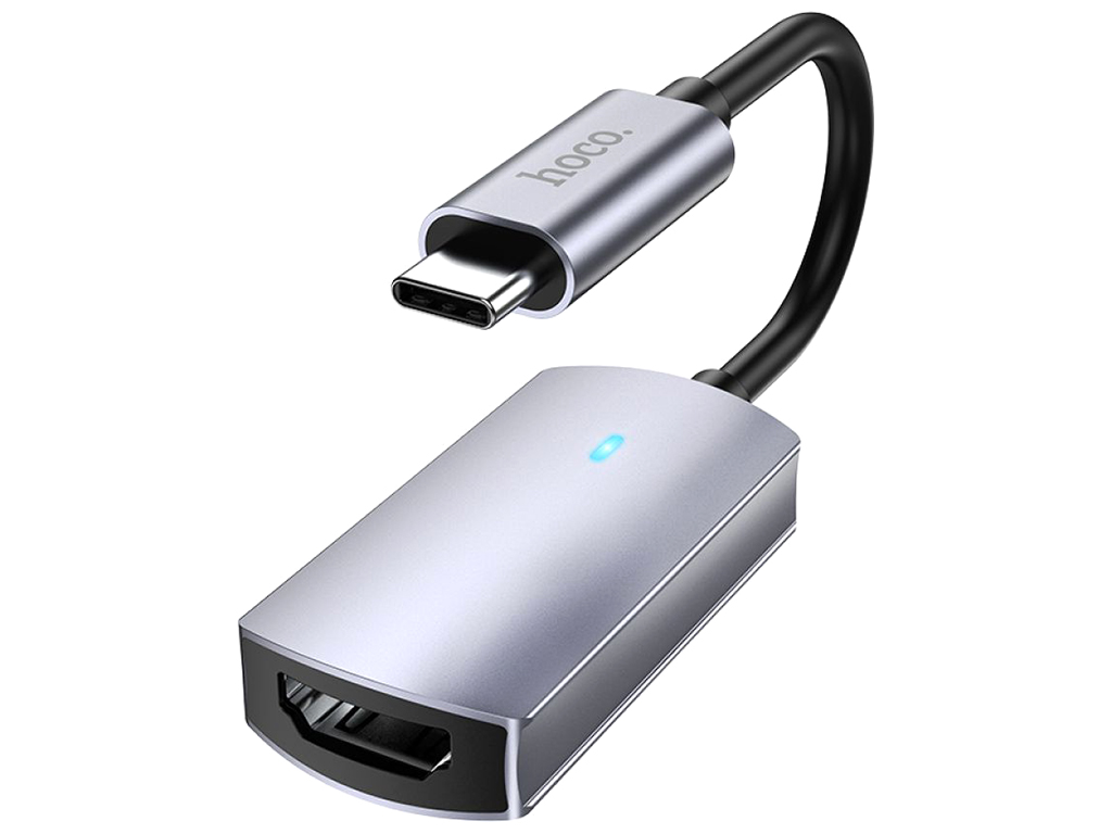 Перехідник Hoco UA20 Presage Type-C to HDTV converter Колір Сiрий