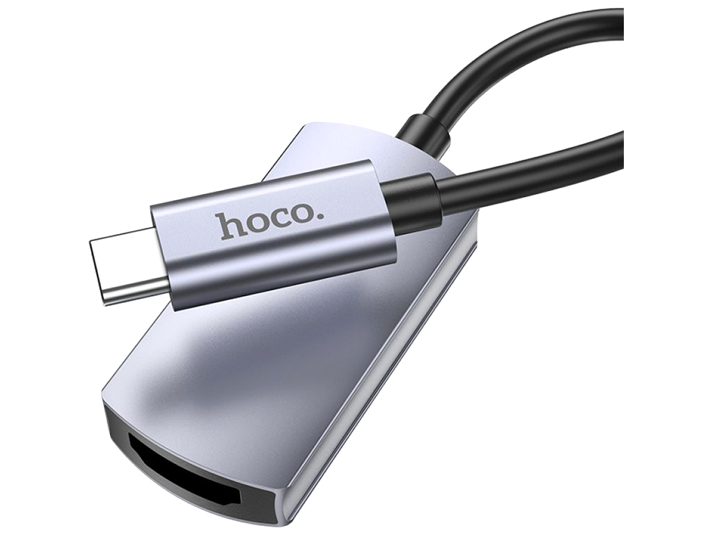 Перехідник Hoco UA20 Presage Type-C to HDTV converter Колір Сiрий