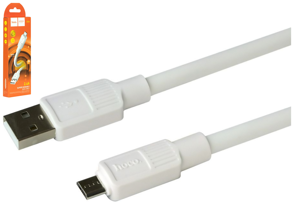 Кабель USB Hoco X84 Micro, Белый