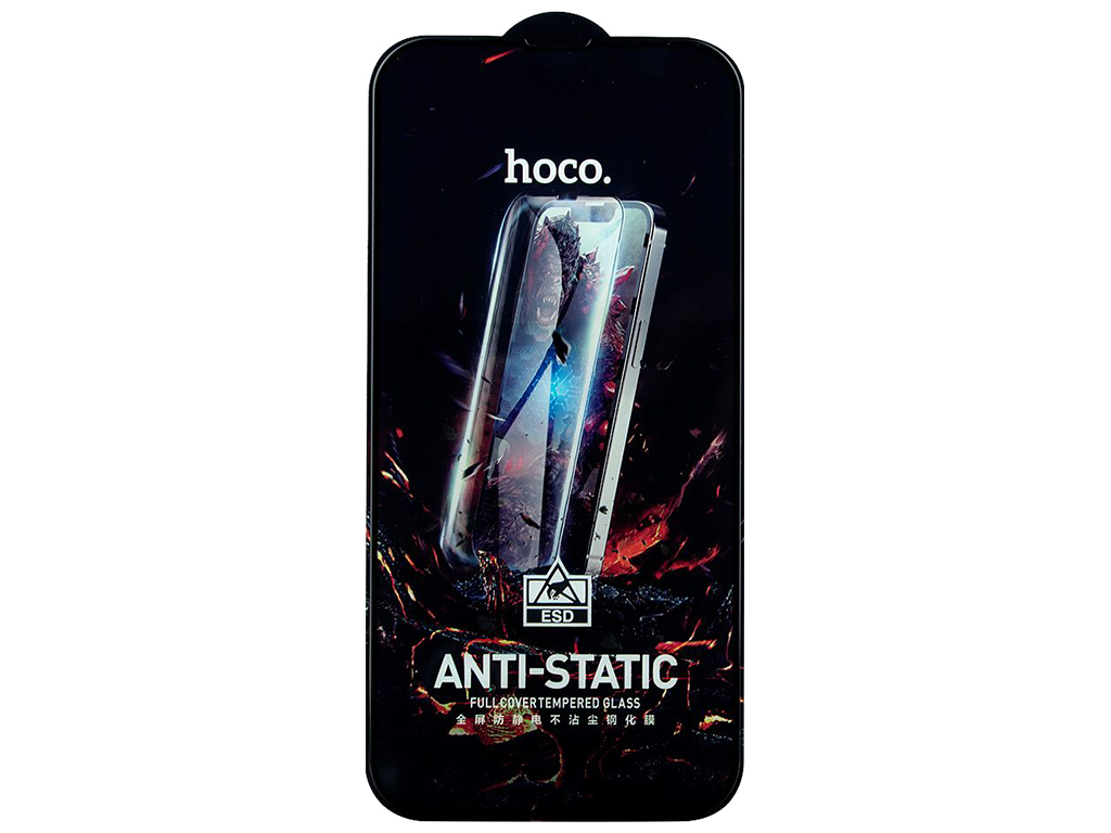 Защитное стекло Hoco G10 HD Anti-static for Apple Iphone 13 Pro Max/14 Plus 25 шт Цвет Чёрный