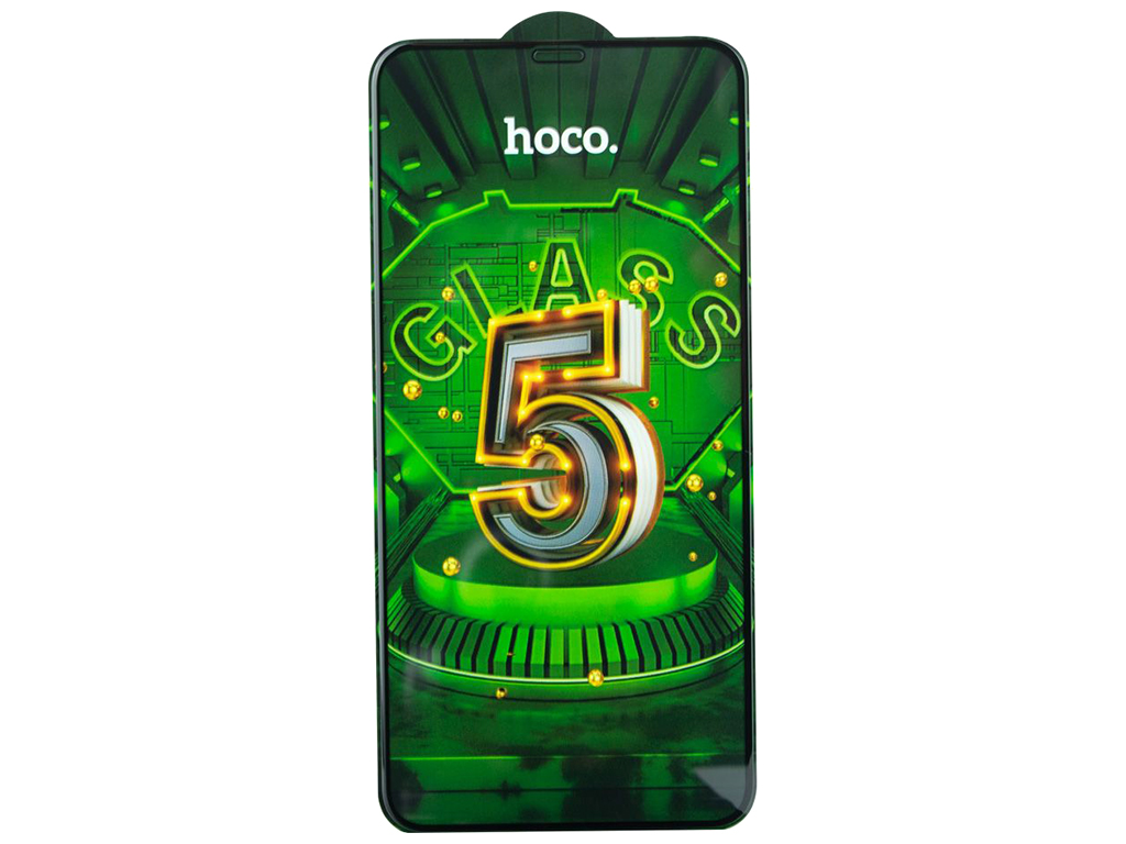 Защитное стекло Hoco G12 5D for Apple Iphone XS Max/11 Pro Max 25 шт Цвет Чёрный