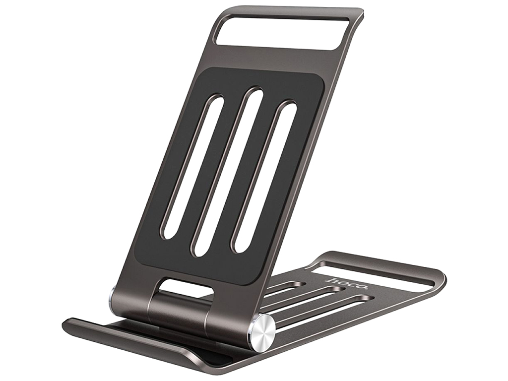 Настільний Тримач Hoco PH49 Elegant metal folding, Сiрий
