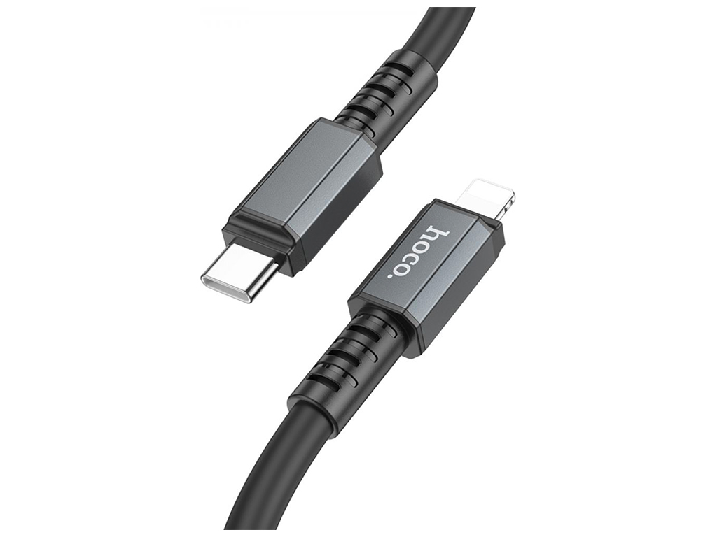 Кабель USB Hoco X85 PD Type-C to Lightning Цвет Чёрный