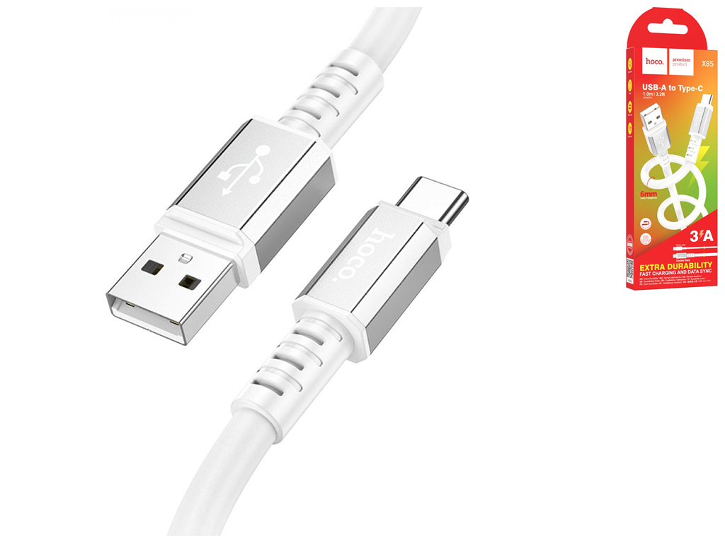 Кабель USB Hoco X85 Type-C, Белый