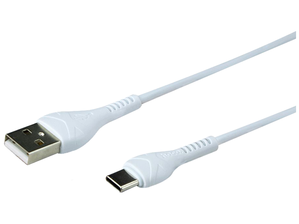 Сетевое Зарядное Устройство Hoco C102A Fuerza QC3.0 28.5W Type C, Цвет Белый