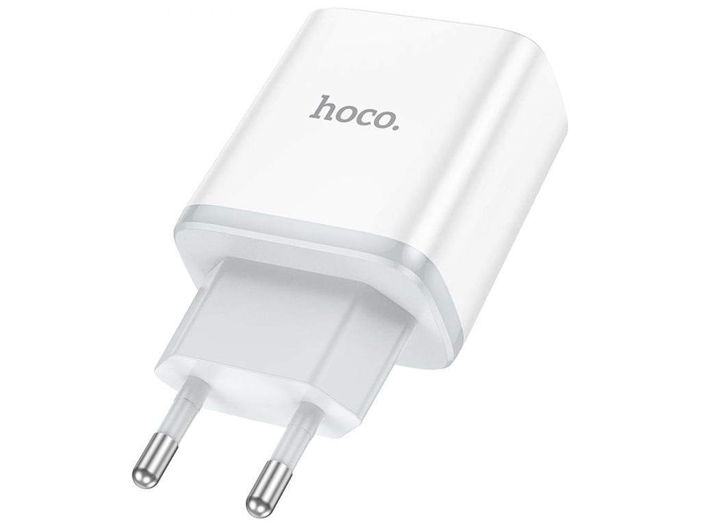 Сетевое зарядное устройство Hoco C104A Stage single port PD20W Цвет Белый