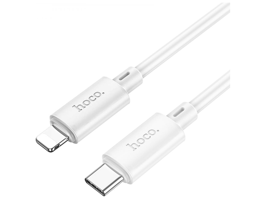 Кабель USB Hoco X88 Gratified PD20W Type-C to Lightning, Білий
