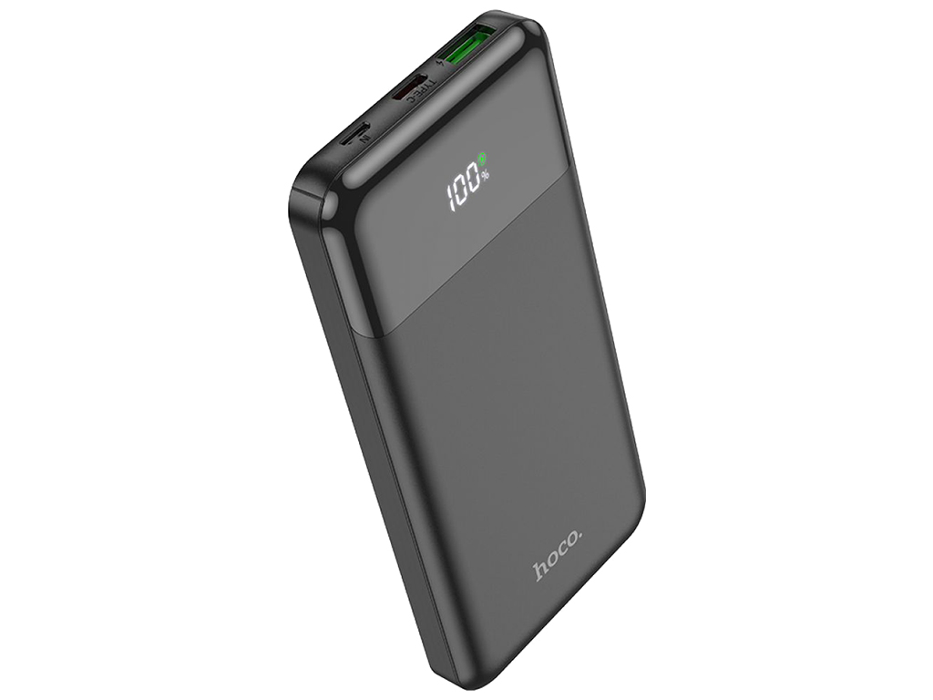 Power Bank Hoco J102 Cool figure PD20W+QC3.0 10000 mAh, Колір Чорний