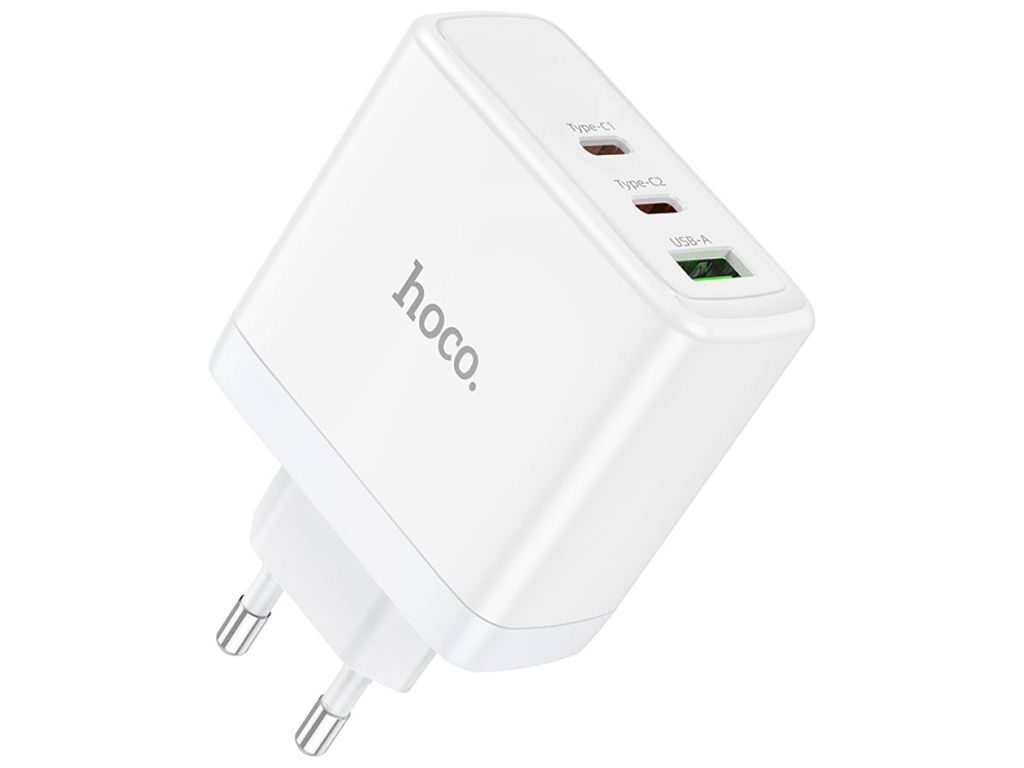 Сетевое Зарядное Устройство Hoco N30 Glory PD/QC 65W Цвет Белый