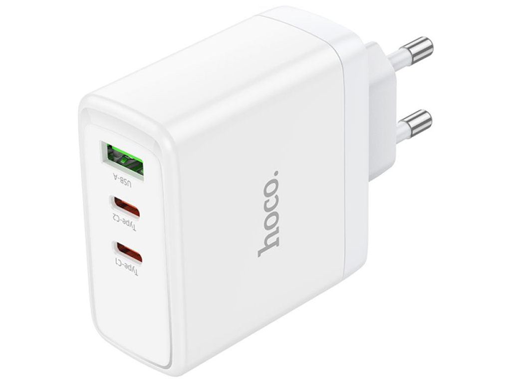 Сетевое Зарядное Устройство Hoco N30 Glory PD/QC 65W Цвет Белый