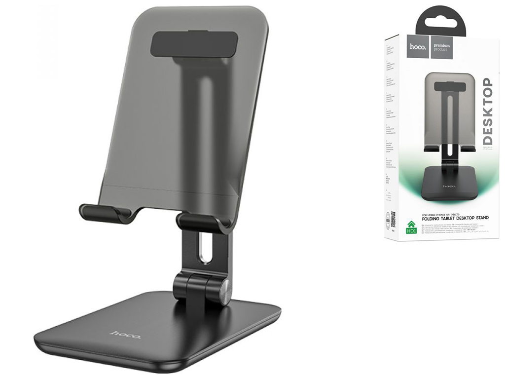 Настольный Держатель Hoco HD1 Admire folding Чёрный