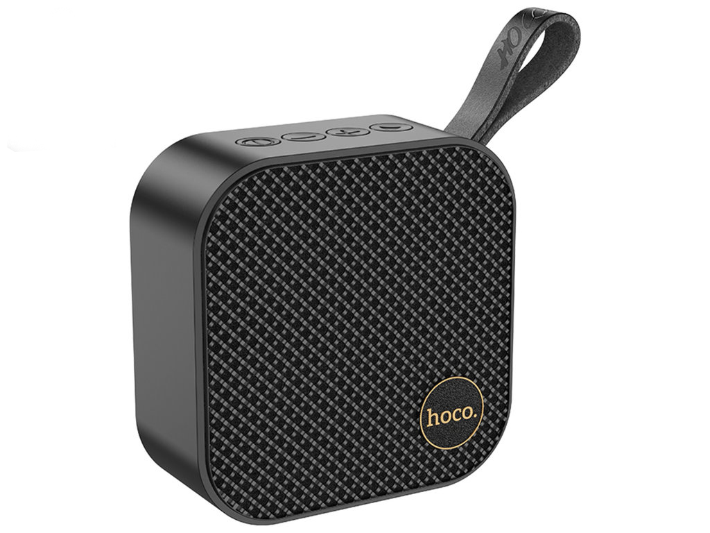 Колонка Hoco HC22, 5Вт, Bluetooth 5.2, 1200mAh, Type-C, пластик, 95×95×43мм, цвет серый