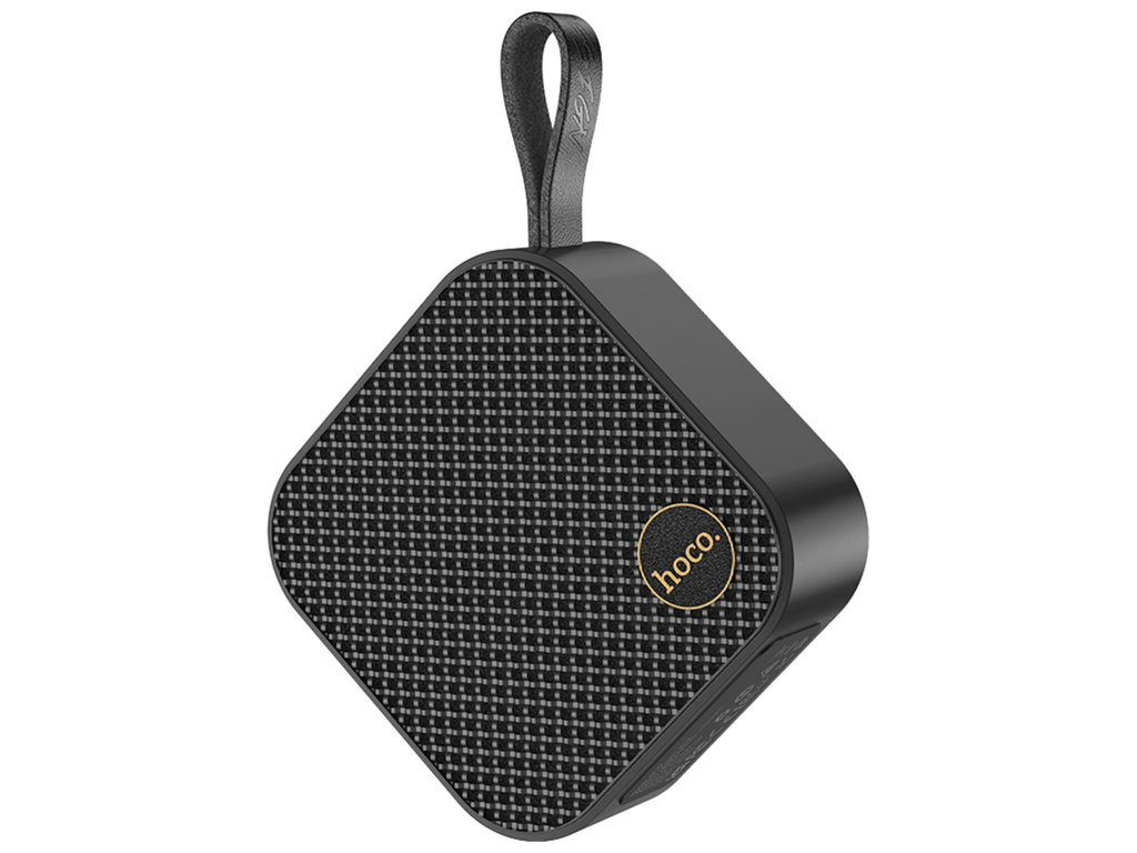 Колонка Hoco HC22, 5Вт, Bluetooth 5.2, 1200mAh, Type-C, пластик, 95×95×43мм, цвет серый