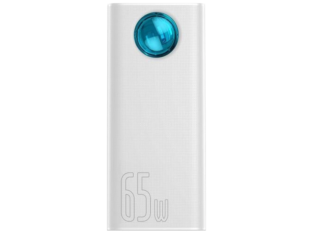 Універсальна Мобільна Батарея Baseus Amblight 65W 30000 mAh Overseas Edition (PPLG0001xx) Колір Бiли