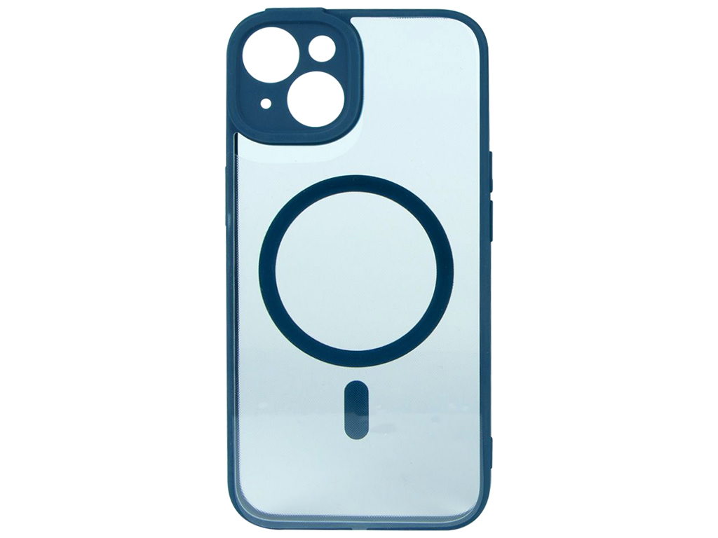 Чохол Baseus Frame Series Magnetic Case+Glass 0.22mm  для iPhone 14 ARJT020003 Колір синій