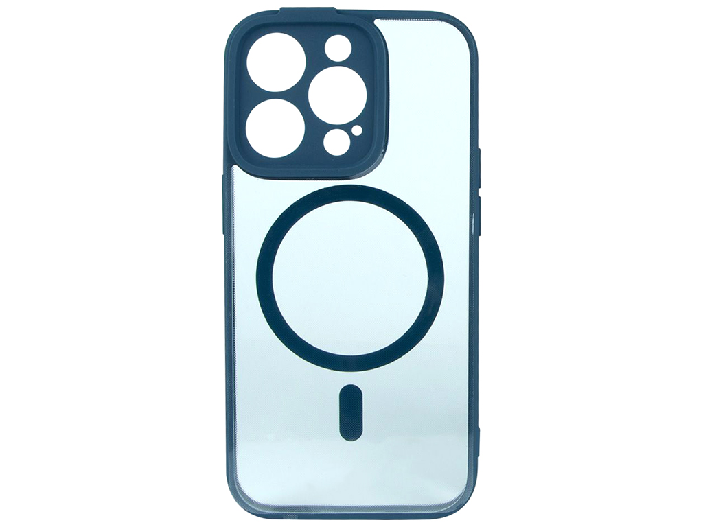 Чехол Baseus Frame Series Magnetic Case+Glass 0.22mm  для iPhone 14 Pro ARJT020103 Цвет blue