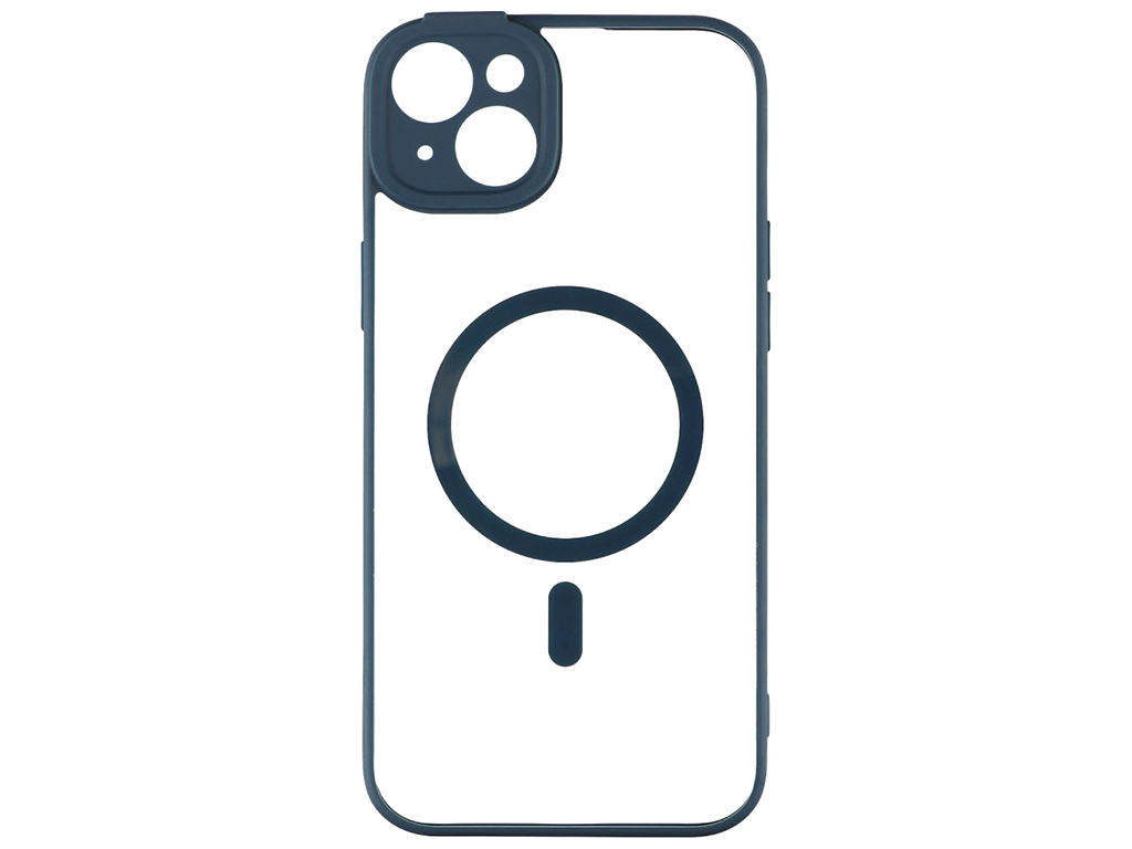 Чехол Baseus Frame Series Magnetic Case+Glass 0.22mm  для iPhone 14 Plus ARJT030003 Цвет blue