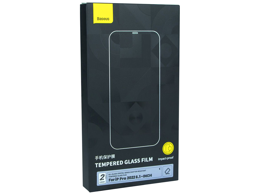 Захисне скло Baseus Crystal Антиударное 0.3mm для IPhone 14 (2 шт) SGJC030002 Колір Прозорий