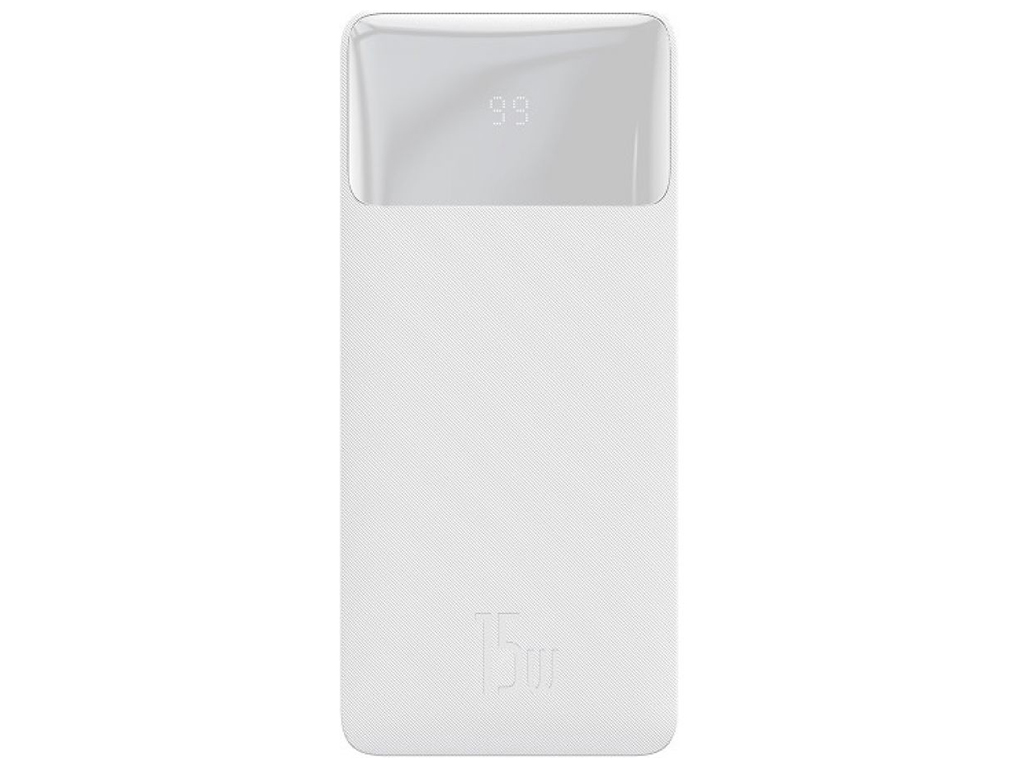 Power Bank Baseus Bipow 15W 10000 mAh Cable USB to Micro 25cm (PPBD0500xx) Цвет Белый, 02