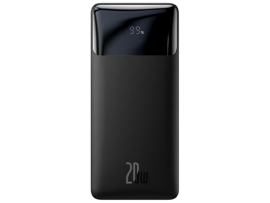 Power Bank Baseus Bipow 20W 10000 mAh Cable USB to Micro 25cm (PPBD050301) Цвет Черный, 01