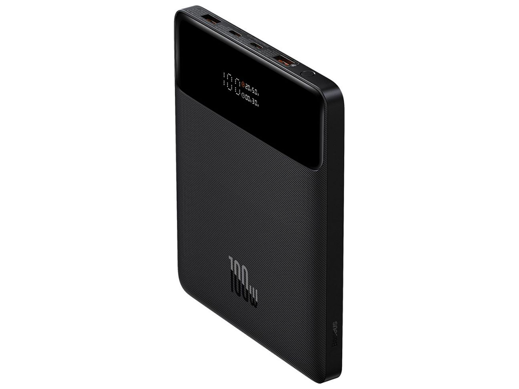 Power bank Baseus Blade High Power Digital Display Quick Charge 100W 20000mAh (PPBL000201) Цвет Черн