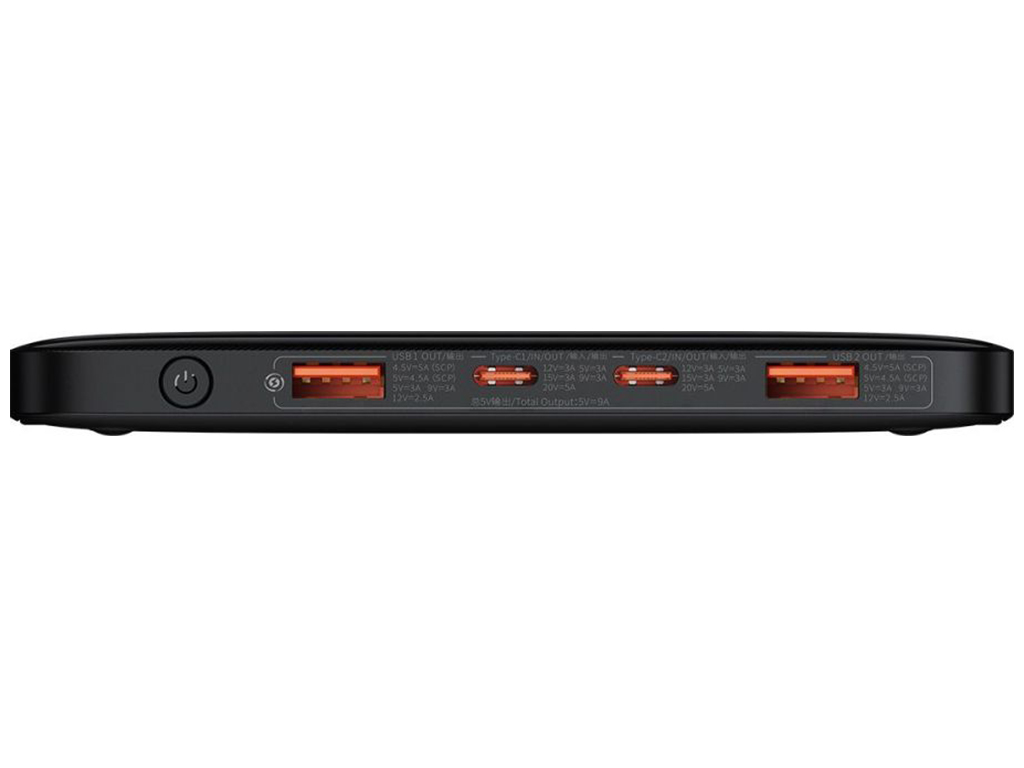 Power bank Baseus Blade High Power Digital Display Quick Charge 100W 20000mAh (PPBL000201) Цвет Черн