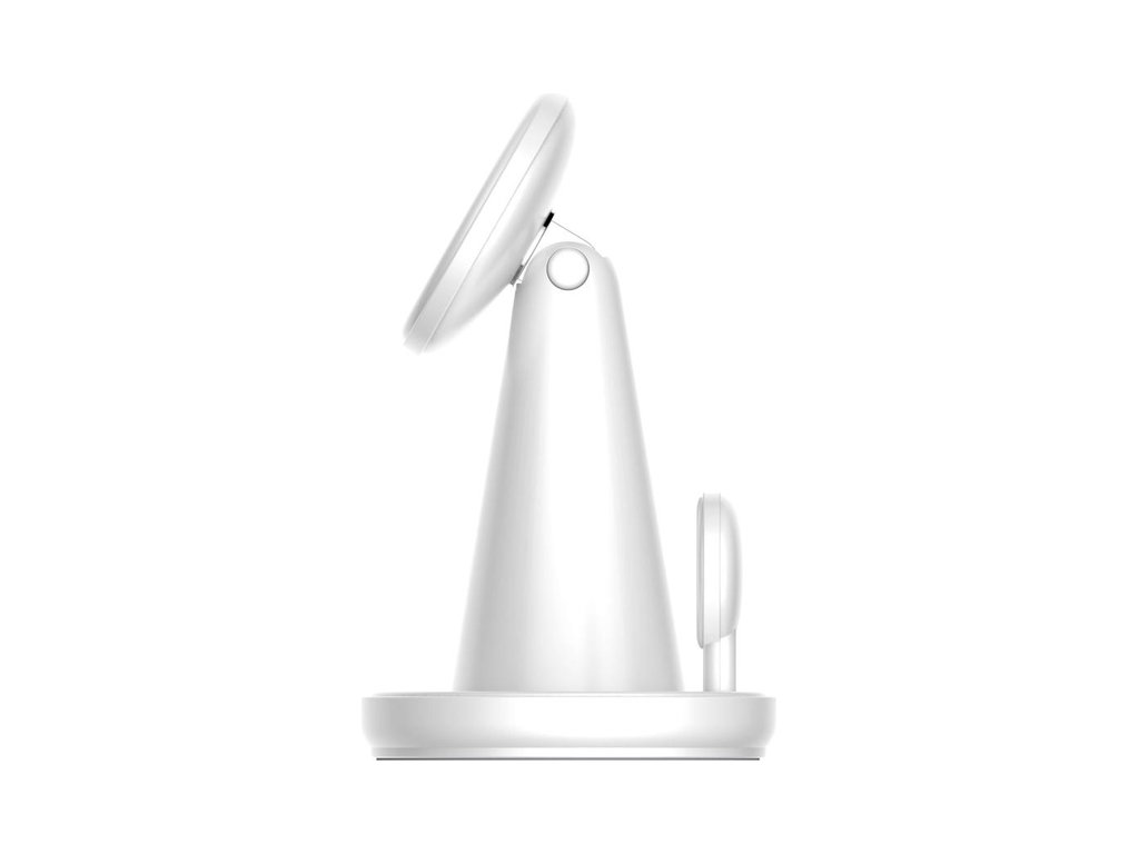 Зарядное устройство беспроводное Ldnip Wl01 5in1, 25.5W, для iWatch, ABS+PC пластик, USB-C, белый