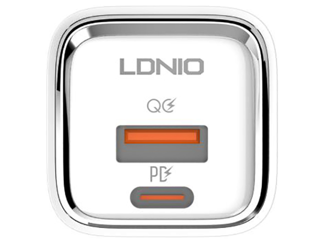 Сетевое зарядное устройство LDNIO A2317C PD/QC 30W Цвет Белый