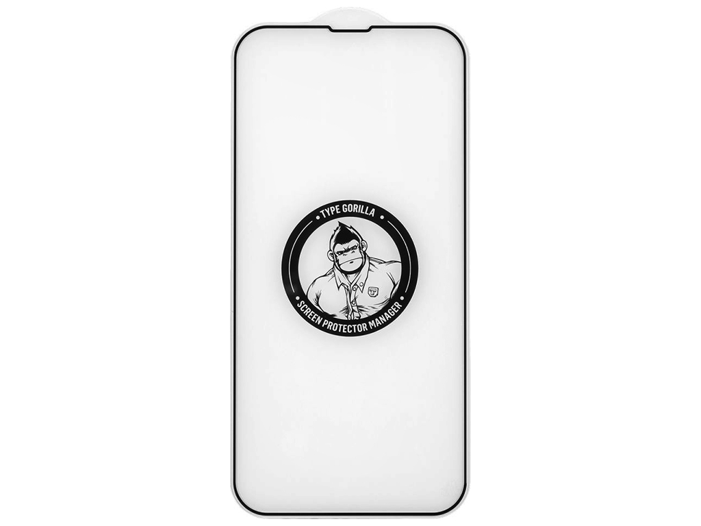 Защитное Стекло Type Gorilla 0.33мм 2.5D HD Anti-Static PTJ1 для iPhone 13 Pro Max/ 14 Plus Цвет Чер