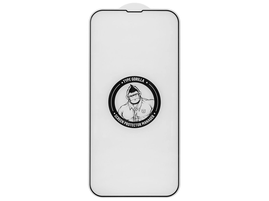 Защитное Стекло Type Gorilla 0.33мм 2.5D HD Anti-Static PTJ1 для iPhone 14 Pro Max Цвет Черный