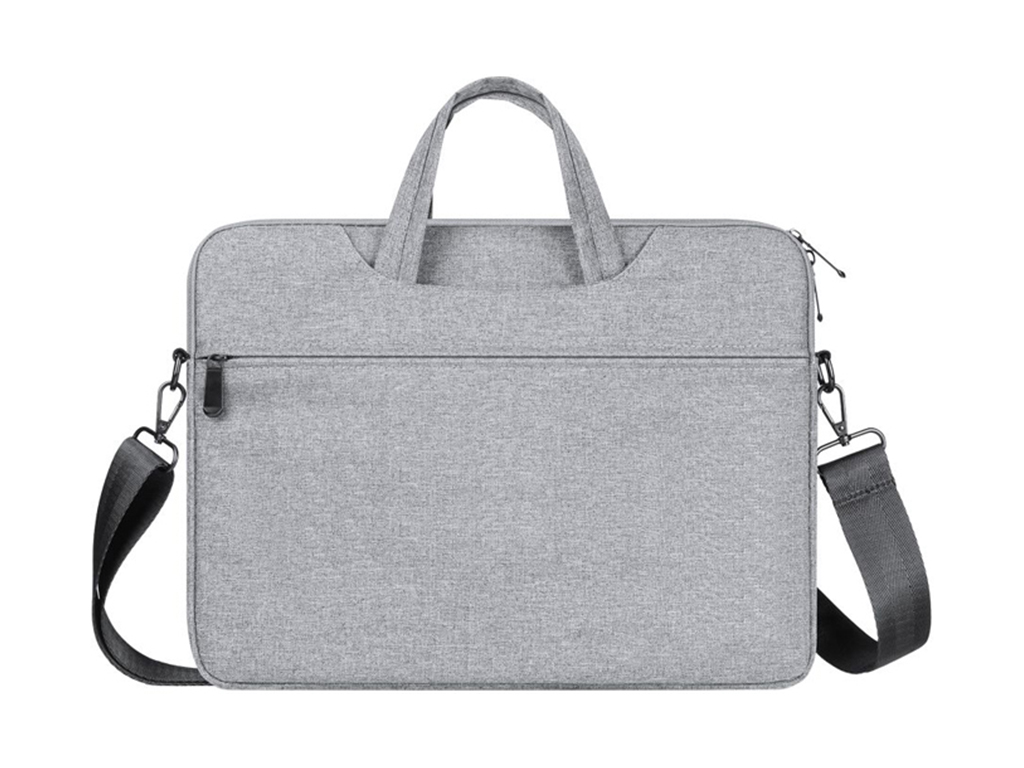 Сумка для ноутбука Dux Ducis LBJB Shoulder Bag, 13–13.9 дюймов, текстиль, цвет светло-серый