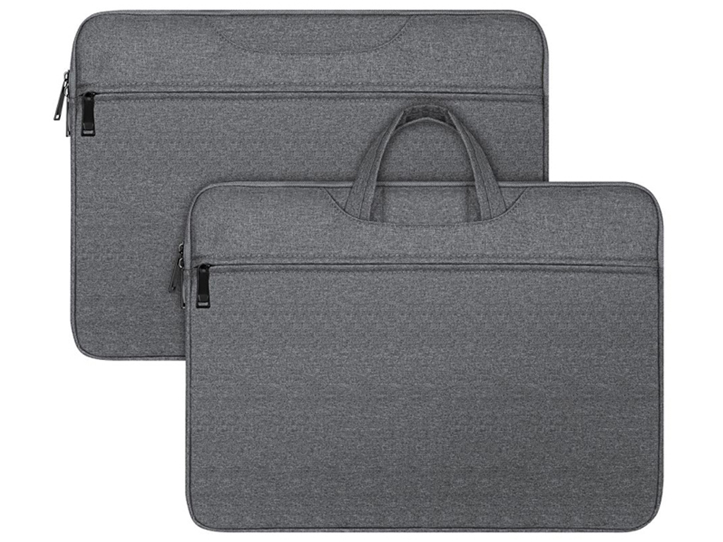 Сумка для ноутбука Dux Ducis LBTC Horizontal Handbag, 13–13.9 дюймов, хлопок, цвет темно-серый