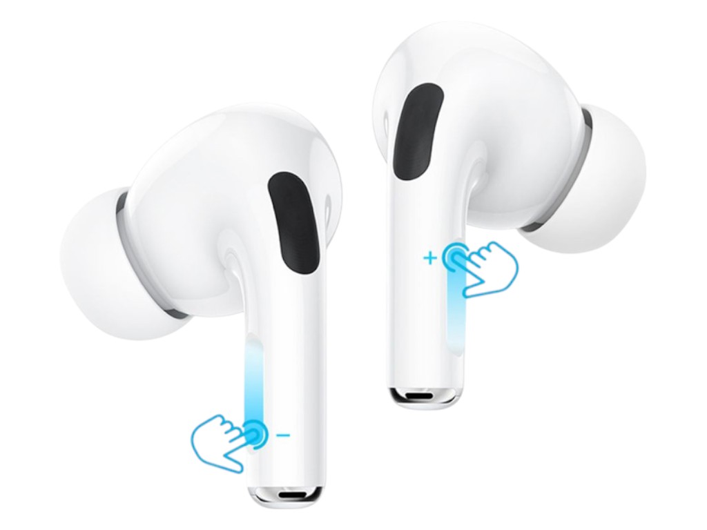 Bluetooth стерео гарнітура Borofone BW36 ANC, білий