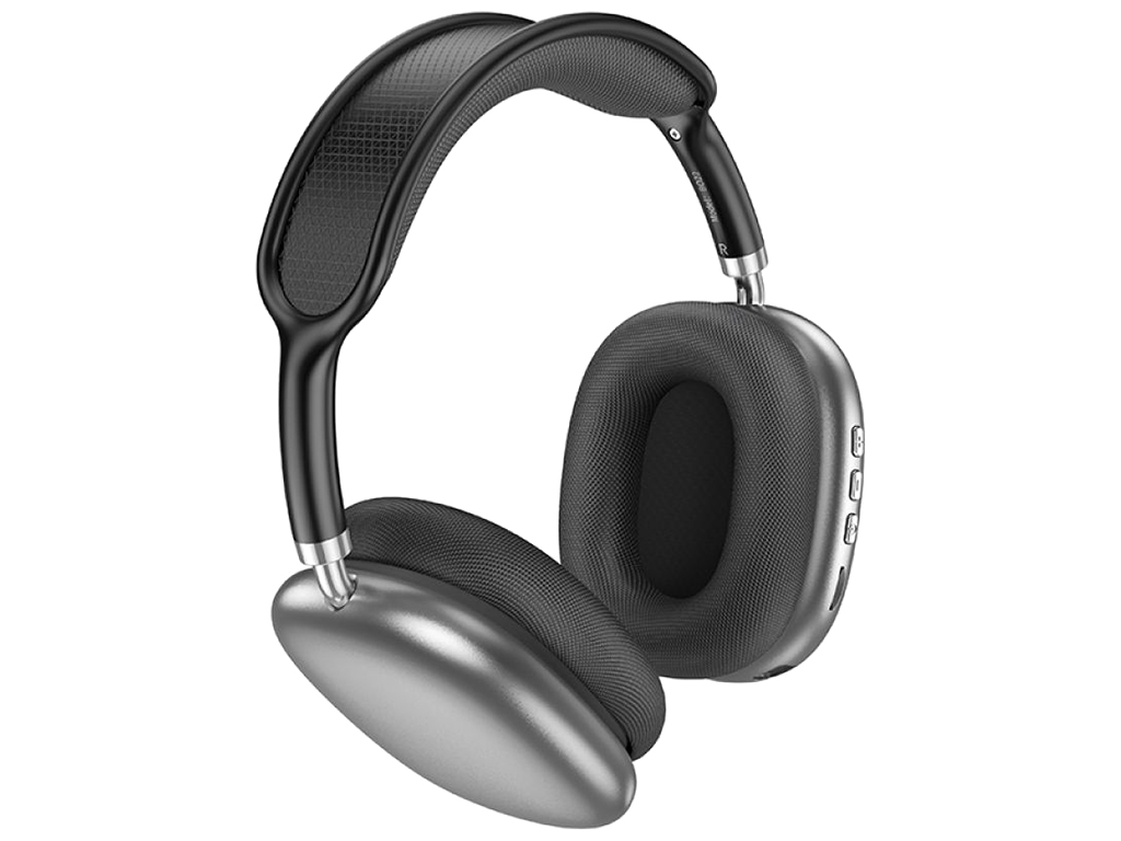 Блютуз стерео гарнитура Borofone BO22, Цвет Темно-серый