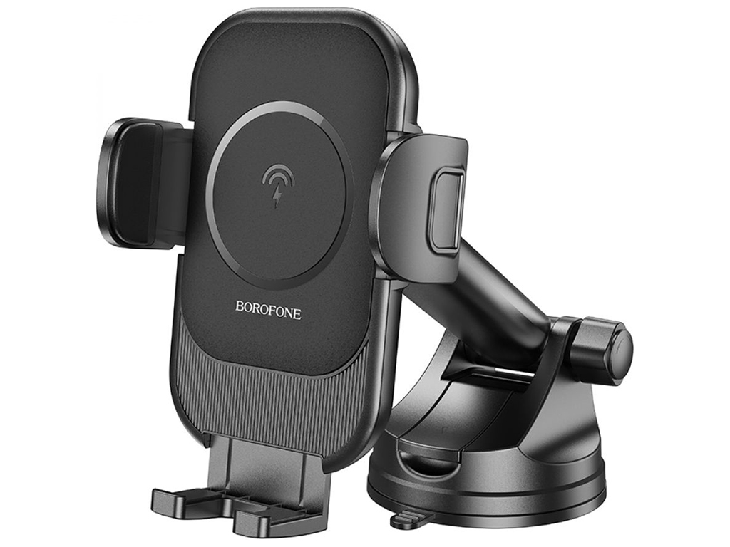 Автотримач Borofone BH203 Blue Charm Wireless 15W Колір Чорний