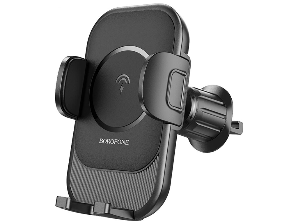 Автотримач Borofone BH204 Blue Charm Wireless 15W Колір Чорний