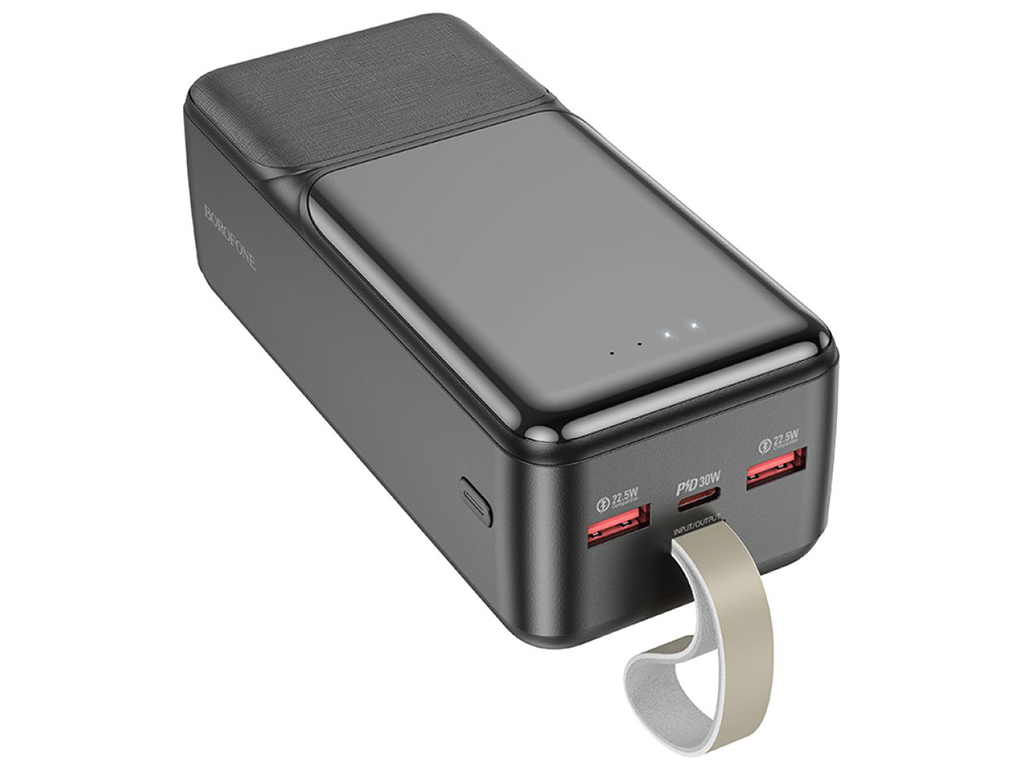 Універсальна Мобільна Батарея Borofone BJ33C PD30W 40000 mAh Колір Чорний