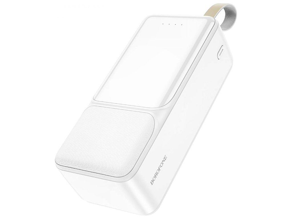 Універсальна Мобільна Батарея Power Bank Borofone BJ33D PD30W 50000 mAh, Колір Білий