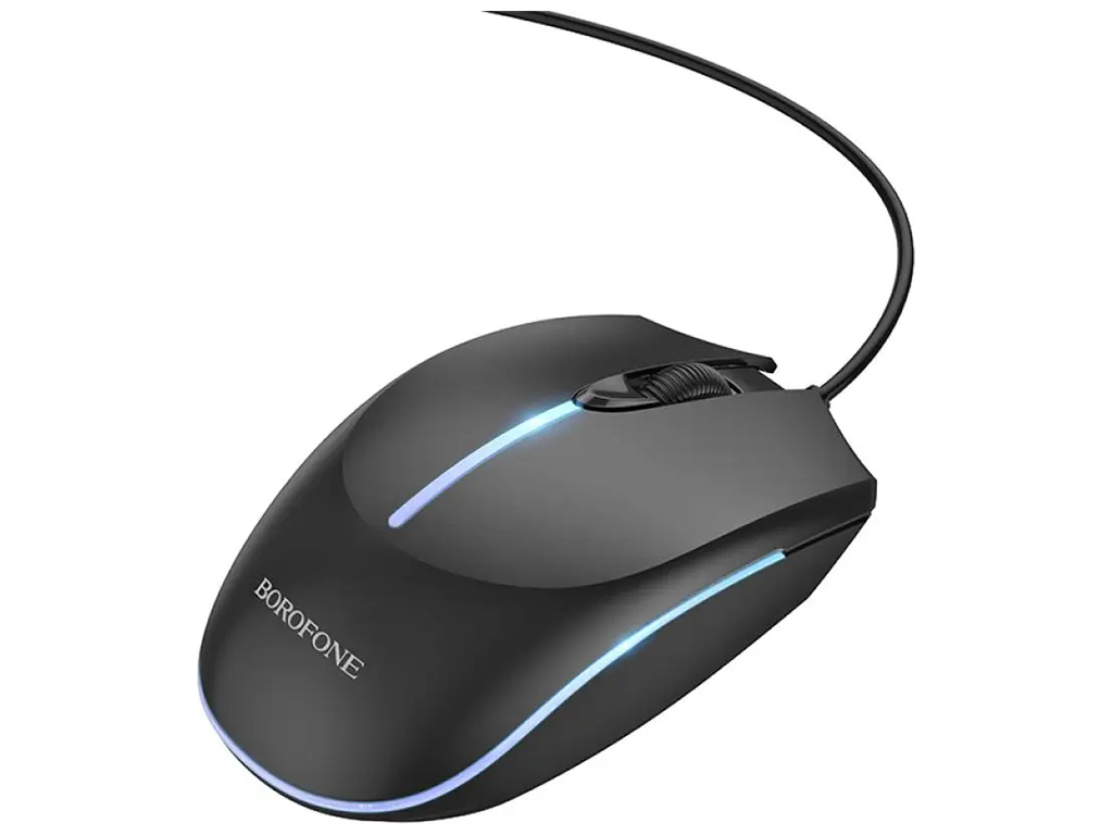 USB Мышь Borofone BG10 Цвет Черный
