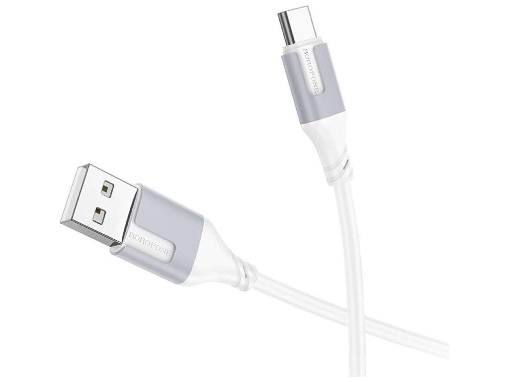 Кабель USB Borofone BX101 Creator Type-C 3A Цвет Белый
