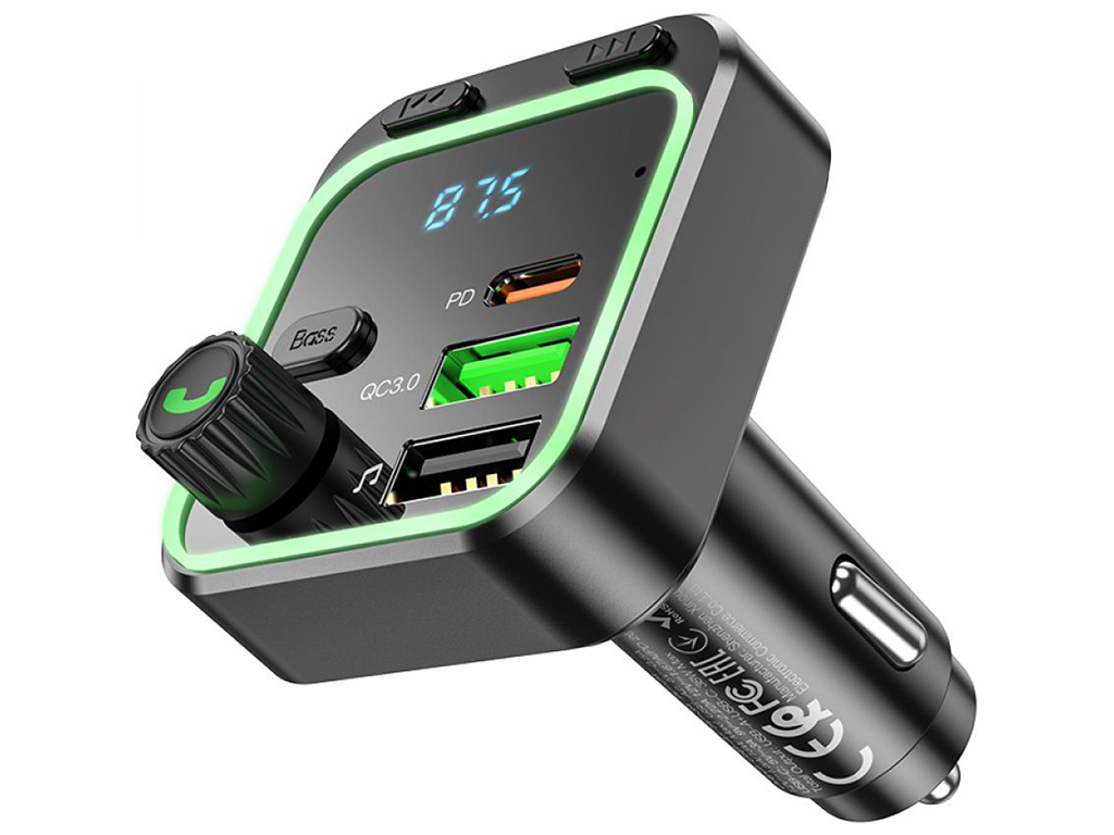 Модулятор Borofone BC53 Highway PD20W+QC3.018W Total 38W Цвет Черный