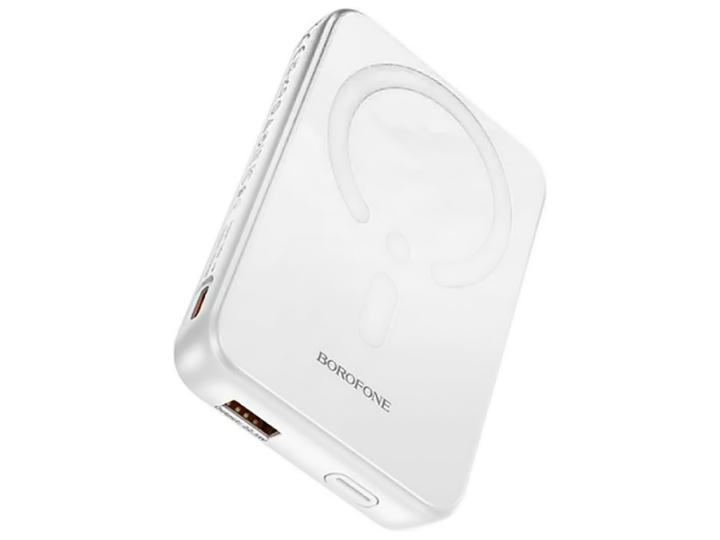 Універсальна мобільна батарея Power Bank Borofone BJ47 Quick PD20W, 10000mAh, колір бiлий