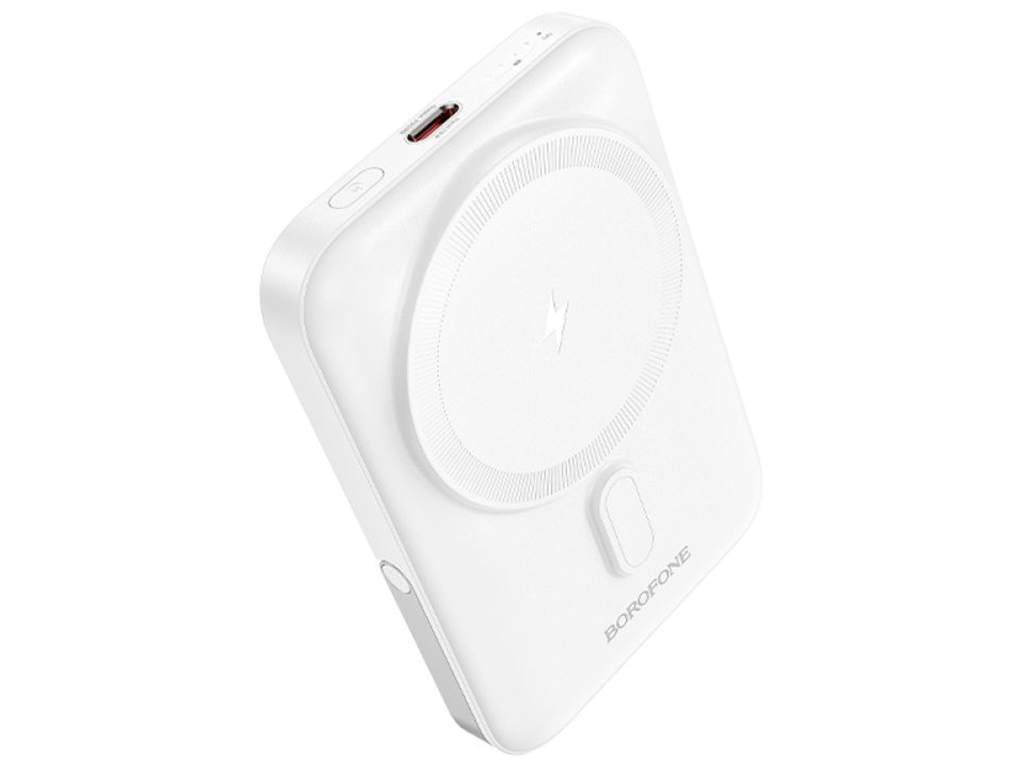 Універсальна мобільна батарея Power Bank Borofone BJ51A Kody PD20W magnetic 10000mAh Колір Бiлий