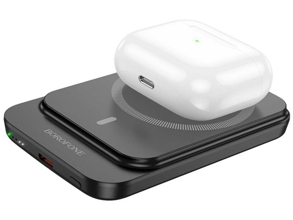 Універсальна мобільна батарея Power Bank Borofone BJ63 Nimble PD20W magnetic 5000mAh Колір Чорний