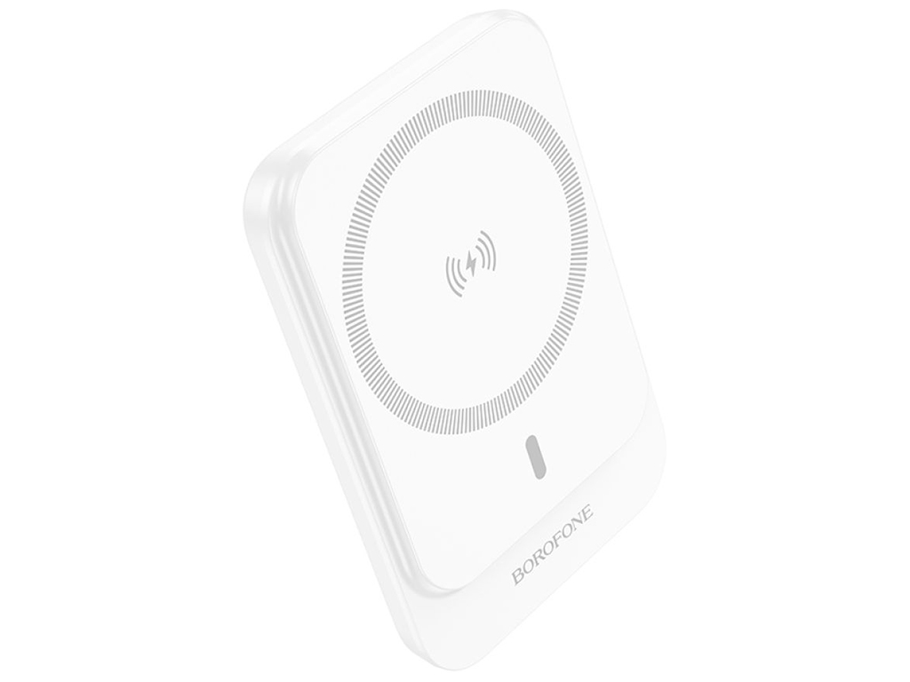 Універсальна мобільна батарея Power Bank Borofone BJ63 Nimble PD20W magnetic 5000mAh Колір Бiлий