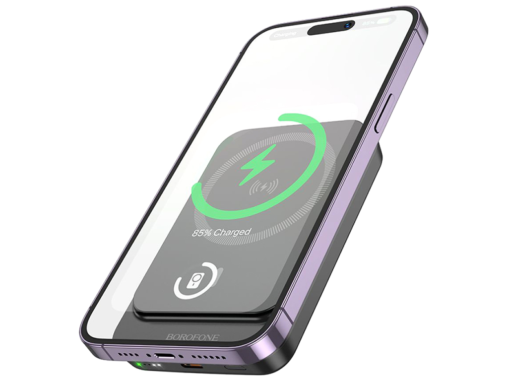 Універсальна мобільна батарея Power Bank Borofone BJ63A Nimble PD20W, 10000mAh, колір чорний