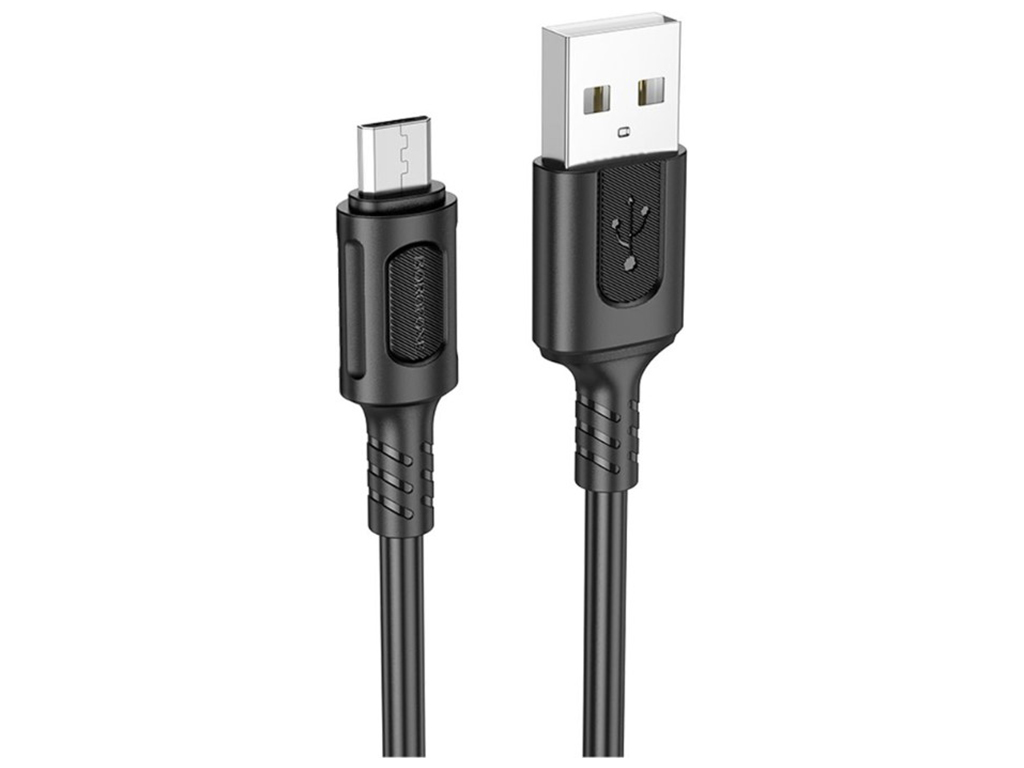 Кабель USB Borofone BX111 мicro 2.4A Цвет Черный