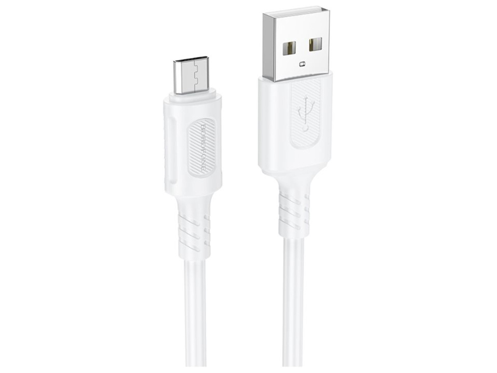 Кабель USB Borofone BX111 мicro 2.4A Колір Білий